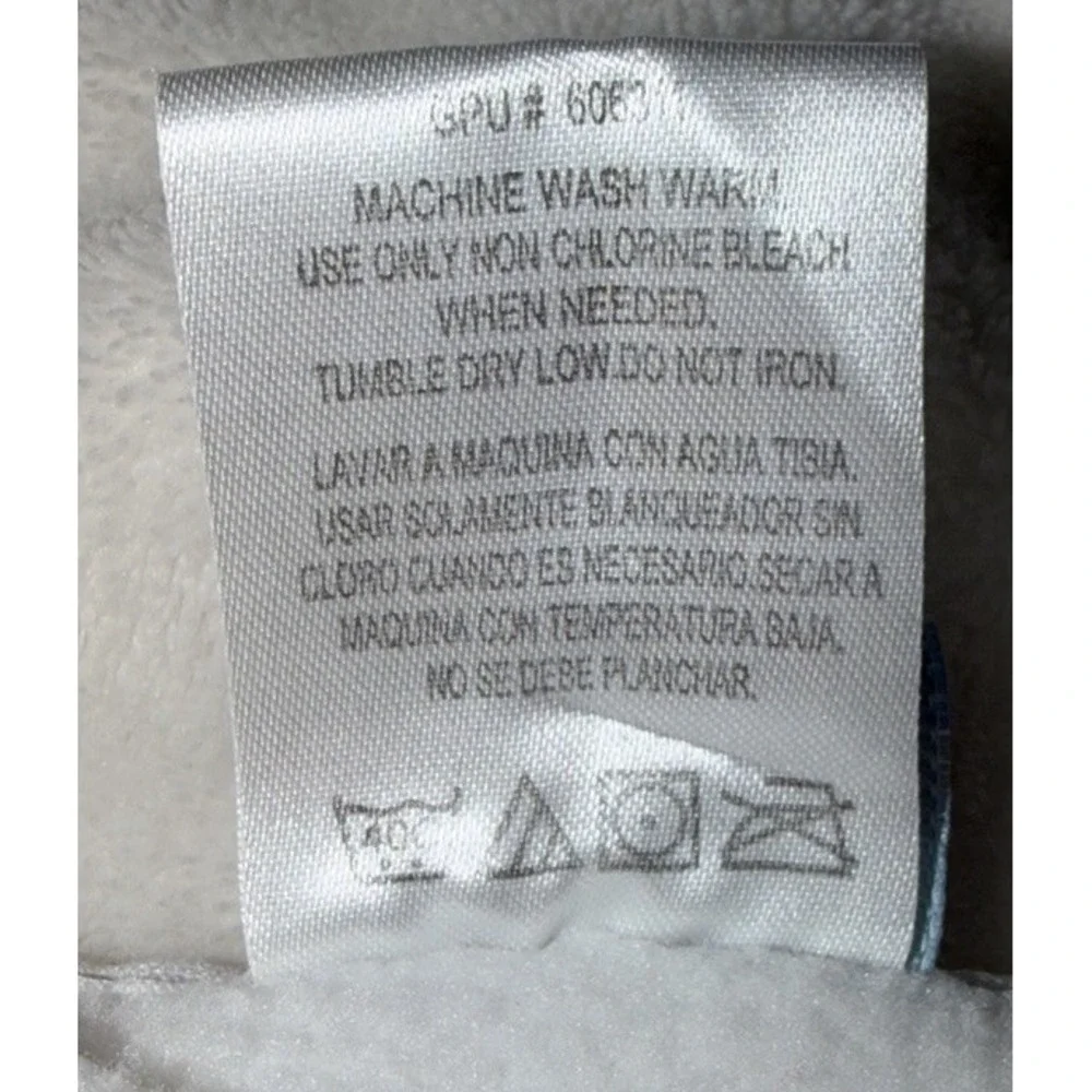 Just Born Plush White Thank Heaven for Little Boys Planes Baby Blanket 30x40